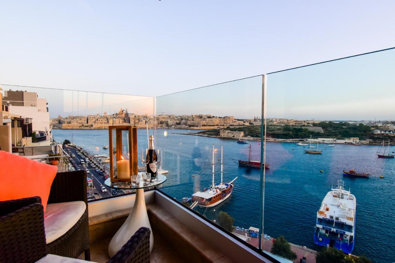 Apartamento Seafront Duplex Penthouse Sliema Exterior foto