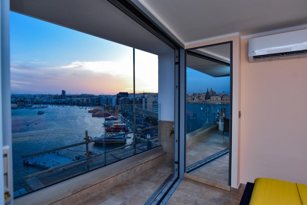 Apartamento Seafront Duplex Penthouse Sliema Exterior foto