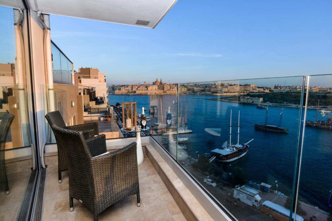 Apartamento Seafront Duplex Penthouse Sliema Exterior foto