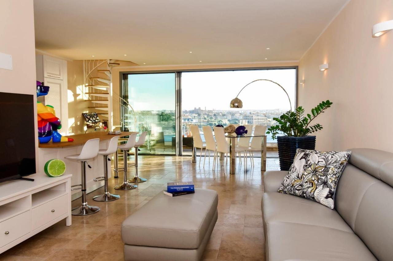 Apartamento Seafront Duplex Penthouse Sliema Exterior foto